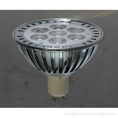 LED Spotlights-GU10-PAR30-7*1W, high luminous, long life time, 90-260V